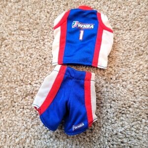 Vintage Barbie Basketball Jersey Outfit